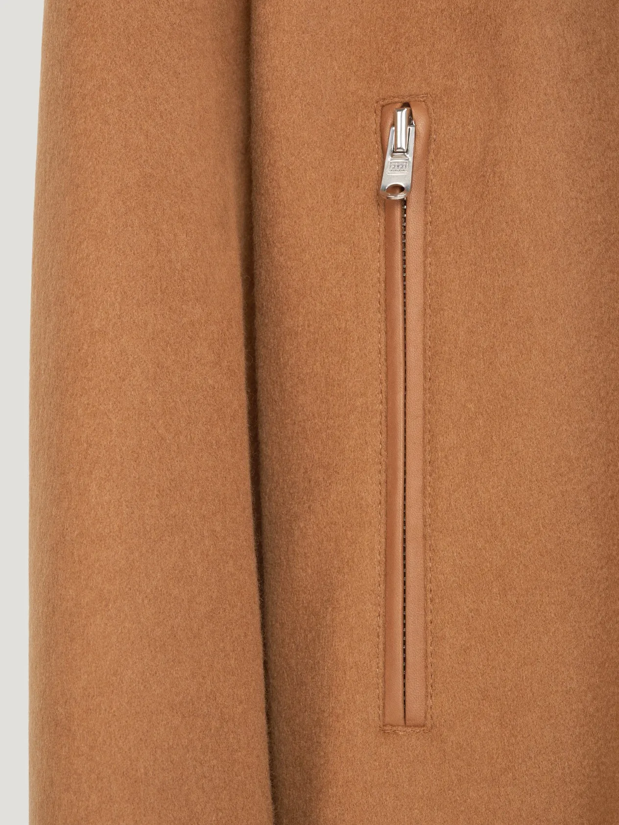 Vicuna Reversible Bomber Jacket