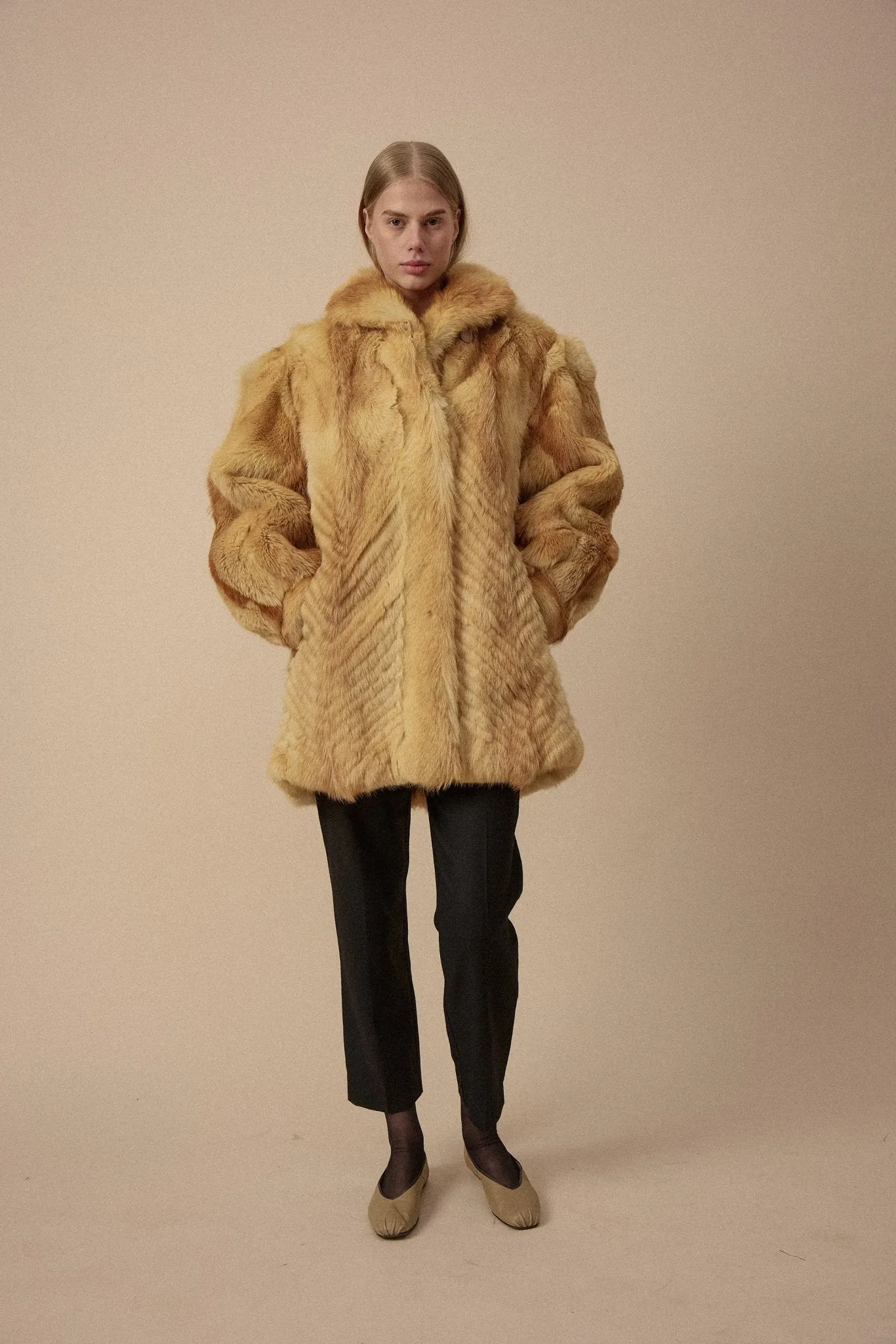 Vintage Fox Fur Coat