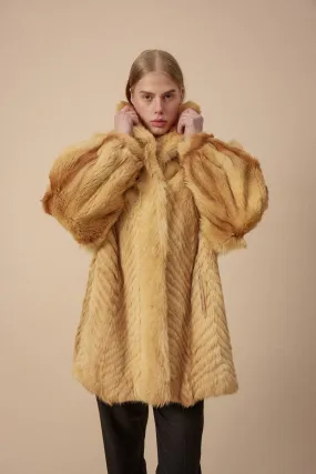 Vintage Fox Fur Coat