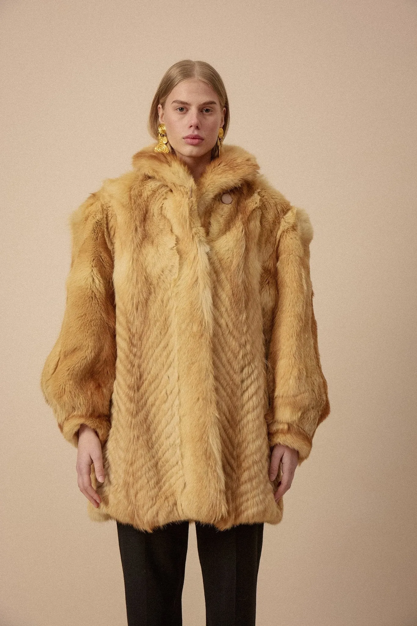Vintage Fox Fur Coat