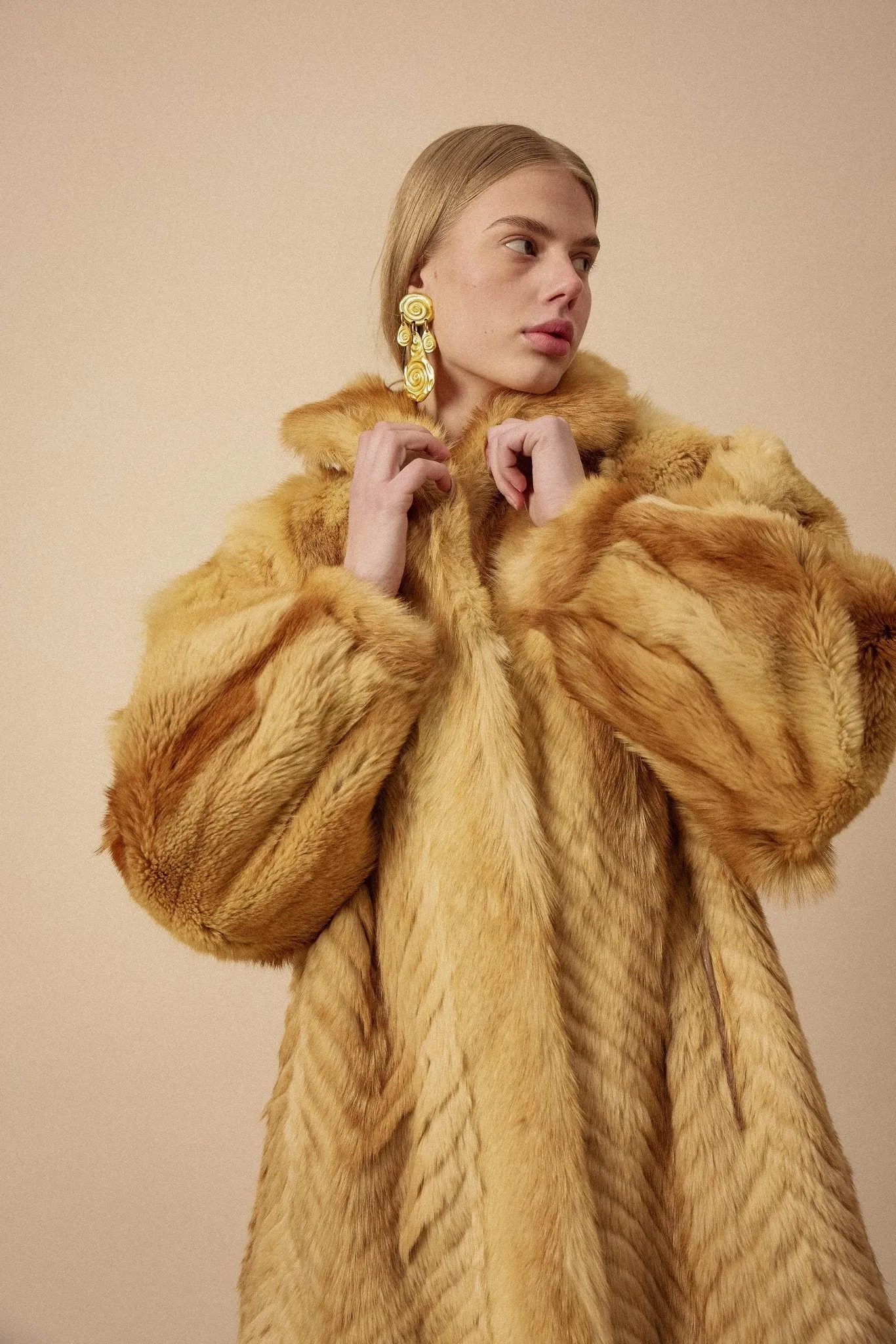 Vintage Fox Fur Coat