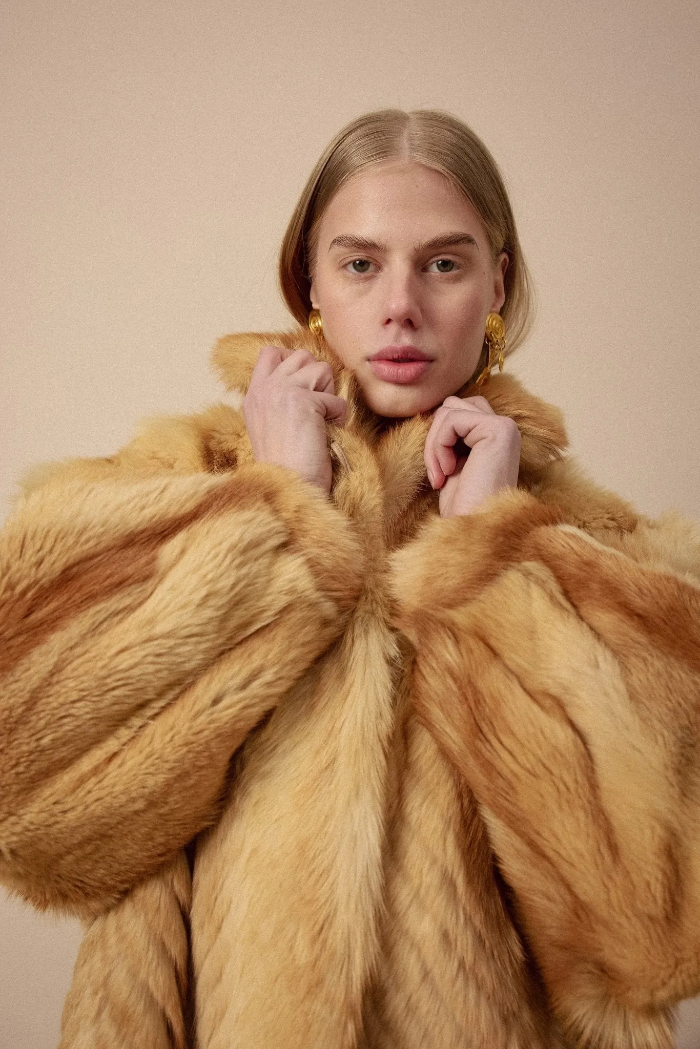 Vintage Fox Fur Coat