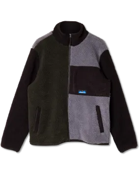 Wayside Zip Fleece Jacket in Timber Nights