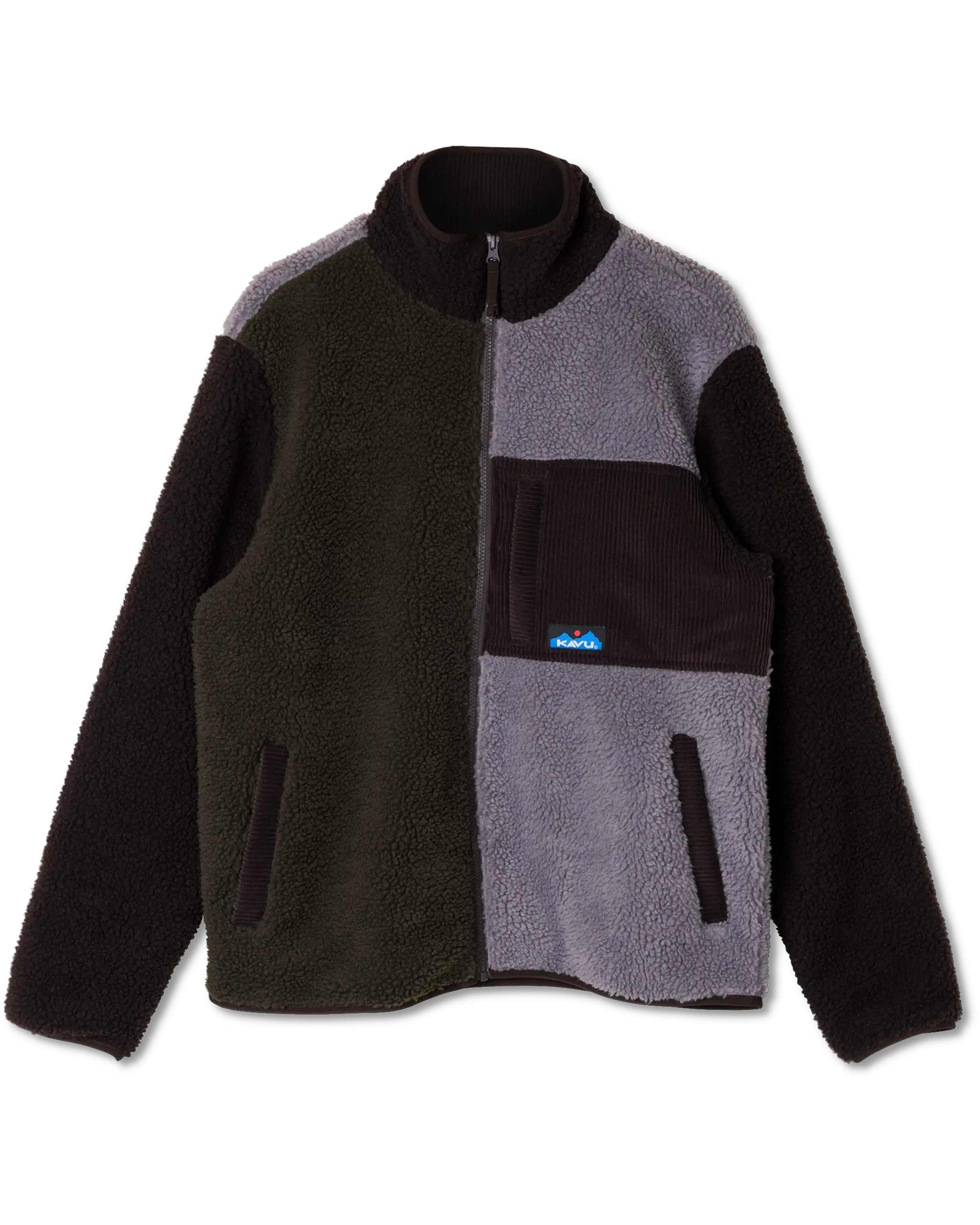 Wayside Zip Fleece Jacket in Timber Nights