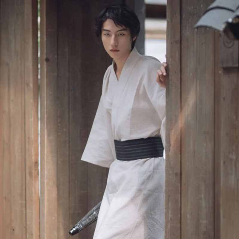 White Kimono Men