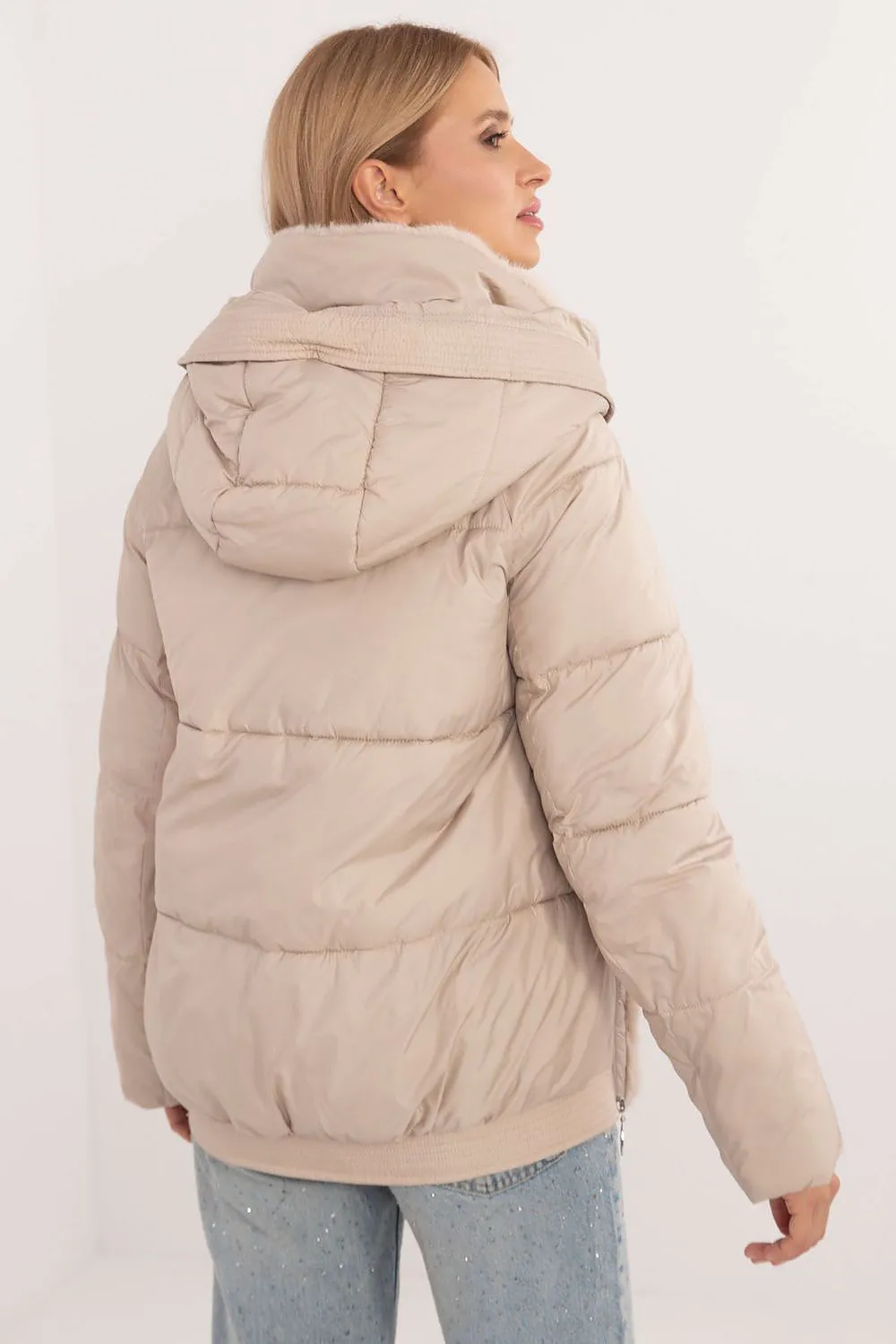 Women's casual quilted jacket